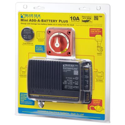 Kit Relais de charge batterie mini - 65 A BLUE SEA 7654