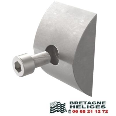 Anode en zinc pour propulseur EB40/60 SLEIPNER 140971