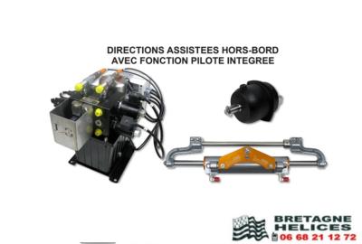 Direction assistée hors-bord LS 3500 ASS/30 CC – 3 l/mn 12 V avec fonction pilote intégrée LECOMBLE ET SCHMITT 2203854