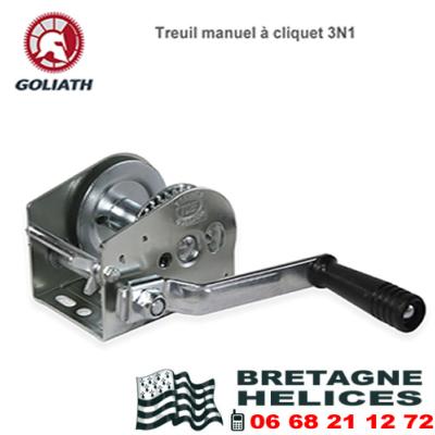 TREUIL MANUEL GOLIATH 3N1 1 VITESSE - 470 KG