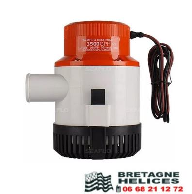 POMPE DE CALE SEAFLO 12V 12A 3500 GPH 13300 L/H SFBP1G350001 SORTIE 40 MM