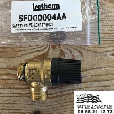 VALVE DE SECURITE ISOTHERM SFD00004AA