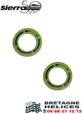 LOT DE 2 JOINTS DE VIS DE VIDANGE MERCURY, MARINE, MERCRUISER OEM 26-830749