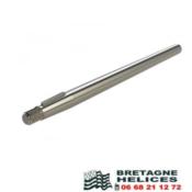  Arbre hélice Temet 26 nu brut 25 ISO - Lg. 2500 mm