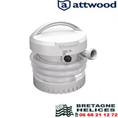 Pompe portable électrique a piles ATTWOOD WATERBUSTER 13L/MIN 