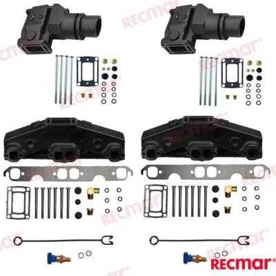 KIT ECHAPPEMENT VOLVO 1993- GM 305/350 V8 COUDE 19.7CM