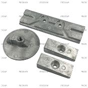 KIT ANODES ALU MERCERCURY 150CV EFI 4T, SEAPRO, PRO XS