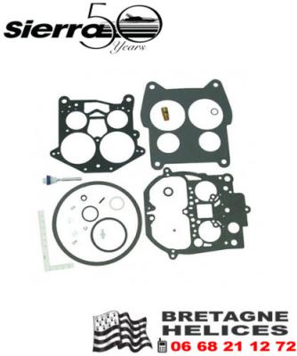 KIT CARBU ROCHESTER SIERRA 18-7072 MERCRUISER OEM 1397-3306, 1397-4329, 1397-5635, 1397-6638