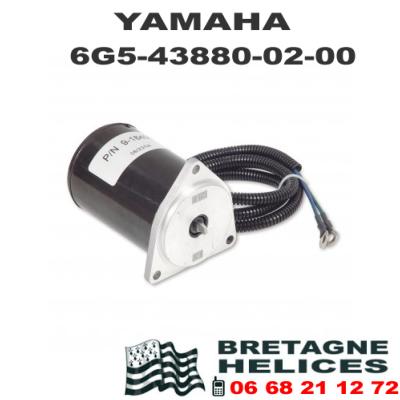 MOTEUR DE TRIM 6G5-43880-02 YAMAHA 3 VIS + 2 FILS ARBRE 6MM  6G5-43880-00, 6G5-43880-01, 6G5-43880-02