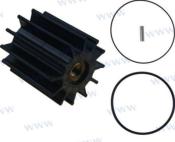 KIT TURBINE ADAPTABLE SHERWOOD 18000K MOYEU A CANNELURES 12 PALES