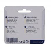 4 COSSES À SERTIR OU À SOUDER POUR CÂBLE 35MM2 Ø 10.5MM EUROMARINE 000129