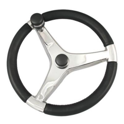 VOLANT INOX EVO PRO Ø343MM AVEC POMMEAU