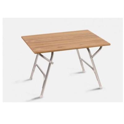 Table pliante pour bateaux plateau teck FORMA M400T 880 X 630 X 610 MM