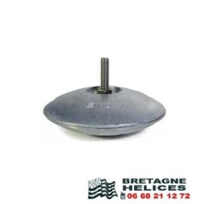 Anodes ZINC rosaces doubles Ø 140 mm H 60 mm avec vis