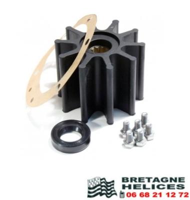 Kit de maintenance pour pompe bronze série 50080 - 52080 (turbine néoprène) JABSCO SK406-0001