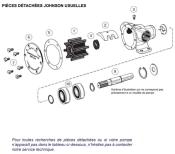 KIT ENTRETIEN 09-46599-1 POMPE JOHNSON F95B-9 10-13165-02