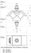 SUPPORT ADAPTABLE SD 430 YANMAR  4JH3E, 4JH3TE, 4JH4E, 4JH4AE et 4JH4TE OEM 196440-02380 