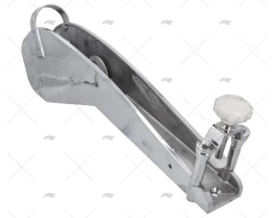 DAVIER INOX FIXE POUR ANCRE 15 - 25 KG