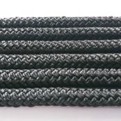 Bosse amarrage 8 torons noir boucle Ø 18 x 15m