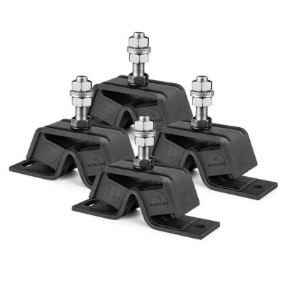 LOT DE 4 SUPPORTS ADAPTABLE YANMAR 2GM, 2GMF, 3GM, 3GMF, 3GMD, 3GMDF, 2YM15, 3YM20, 3YM30, 3YM30AE, 2GM20, 2GM20B, 2GM20F, 3GM30, 3GM30B, 3GM30F
