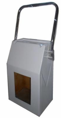 CONSOLE DE DIRECTION 410 X 290 X 660 MM AVEC MAIN COURANTE INOX
