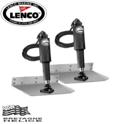 KIT FLAPS LENCO STANDARD COMPLET 12V SANS CONTACTEUR TT12X24NS