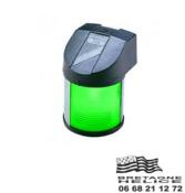 Feu De Navigation Bicolore Perko 0227DP0CHR - Montage Horizontal, Pour Bateaux <20m, Verres Rouge/vert