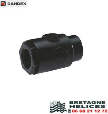 CLAPET ANTI-RETOUR RANDEX PVC FILETAGE BSP 3/4"