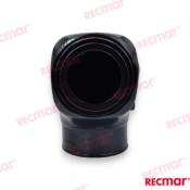 COUDE D'ECHAPPEMENT INOX VOLVO D4 (180-300) OEM 21684826, 22671212, 22948832, 3583856, 358856, 3884701