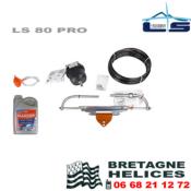 KIT COMPLET DIRECTION HYDRAULIQUE LS80 PRO POUR SUZUKI 40 - 60 CV 4T LECOMBLE ET SCHMITT 2203564