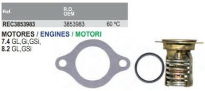 KIT THERMOSTAT RECMAR VOLVO OEM 3853983