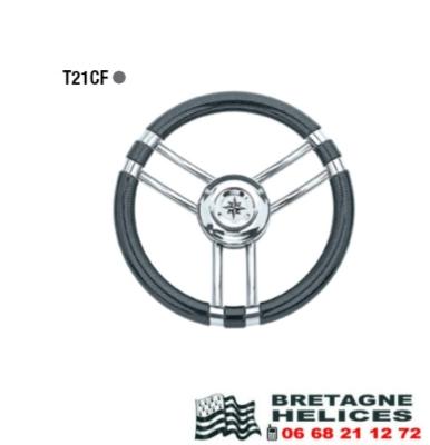 VOLANT T21CF CARBONE 350MM