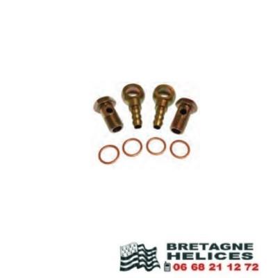 KIT RACCORDS POUR FILTRE DIESEL ORIENTABLES 10MM