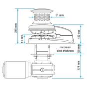 UNITE DE PONT V4 V5 AVEC POUPEE LEWMAR OEM 66810025