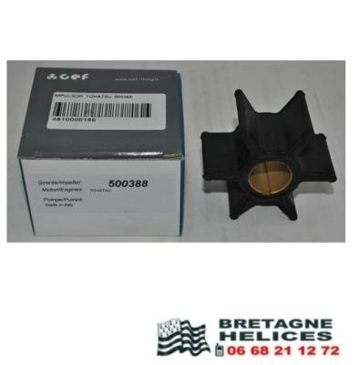 Rotor De Pompe à Eau Pour Moteur Hors-bord Tohatsu Nissan - Référence 3B7-65021-2 / Sierra 18-8924