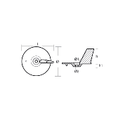 ANODE MAGNESIUM DERIVE TECNOSEAL 01403MG HONDA BF25 - BF50 OEM 41107-ZV5-000