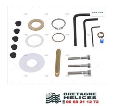 KIT VIS, CLAVETTE ET CLIPS GUINDEAU V2/3 LEWMAR OEM 66000056