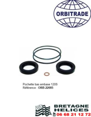 JOINTS D'EMBASE ORBITRADE 22085 VOLVO 120S POCHETTE BASSE