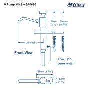 POMPE MANUELLE WHALE V MK6 GP0650