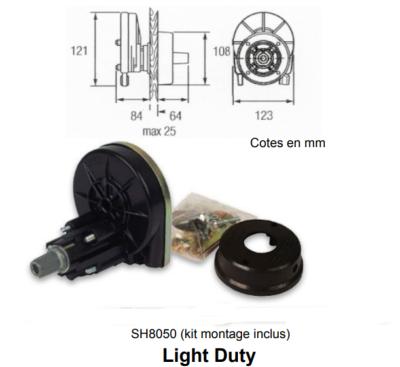 BOITIER DIRECTION COMPACT-T LIGHT DUTY SH8050