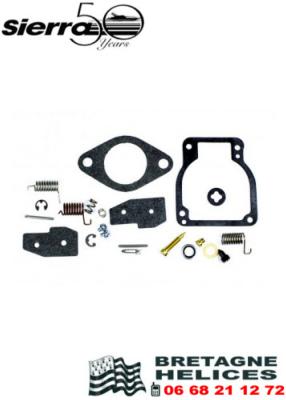 KIT CARBU SIERRA 18-7750-1 MERCURY 30 À 90CV OEM 1395-811222, 1395-823635, 1395-8236351, 1395-8236352, 1395-8236353, 1395-8236354, 1395-9599