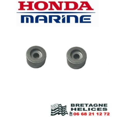 LOT DE 2 ANODES ZINC BLOC HONDA 12155-ZV5-000