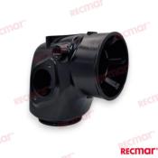 COUDE D'ECHAPPEMENT INOX VOLVO D4 (180-300) OEM 21684826, 22671212, 22948832, 3583856, 358856, 3884701