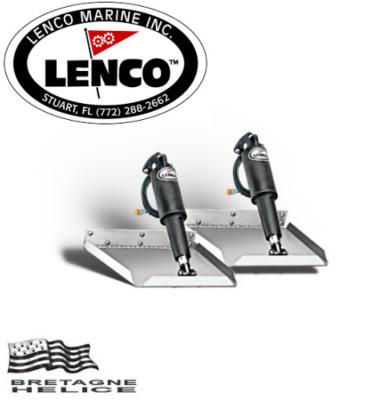 KIT FLAPS LENCO EDGE MOUNT COMPLET 12V SANS CONTACTEUR TT12X18ENS