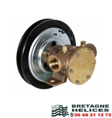 Pompe bronze à embrayage électromagnétique 24V 2A JABSCO 50080-2101