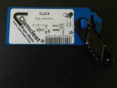 Taquet coinceur pour cordage de 2 à 5 mm Clamcleat CL214