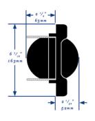 Compas SuperSport™ RITCHIE SS-PR2 - montage cloison - compensateur inclus