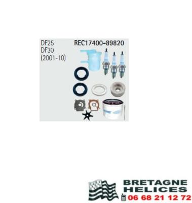 KIT REVISION RECMAR SUZUKI DF25 DF30 (2001-2010) OEM 17400-89820