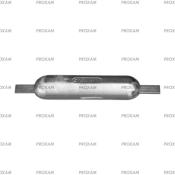 ANODE MAGNESIUM A SOUDER 300x80x40MM 1,5KG
