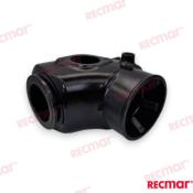 COUDE D'ECHAPPEMENT INOX VOLVO D4 (180-300) OEM 21684826, 22671212, 22948832, 3583856, 358856, 3884701